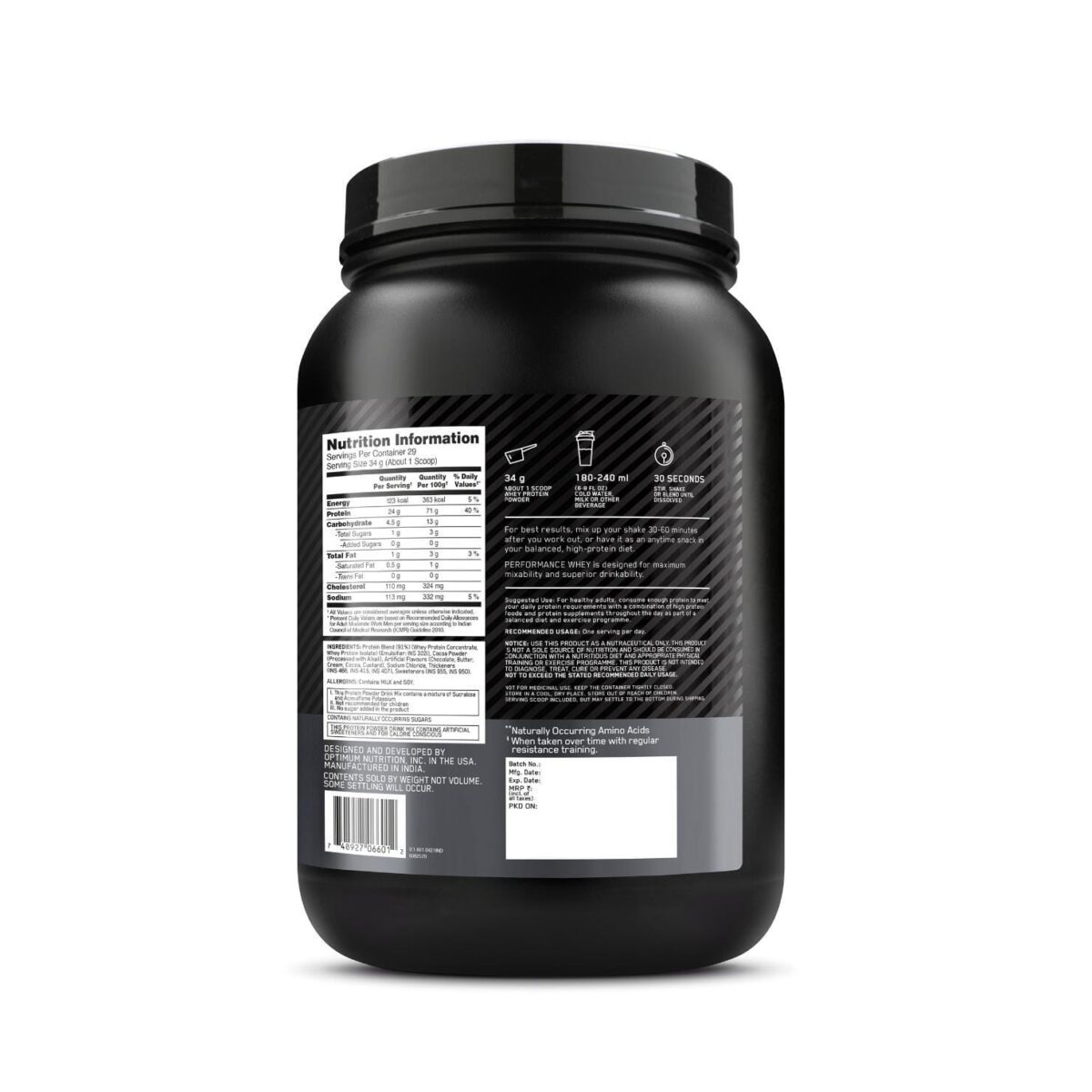 ON Performance Whey Protein Powder - Image 4