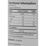 GNC Pro Performance L-Glutamine 5000mg - Image 3