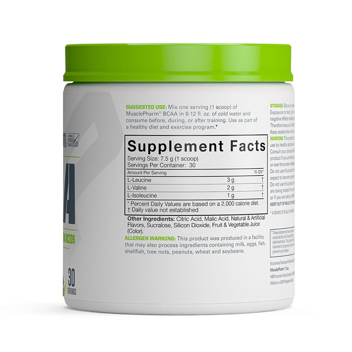MusclePharm BCAA - Image 4