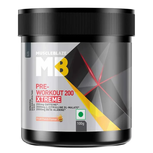 MuscleBlaze Pre Workout 200 Xtreme