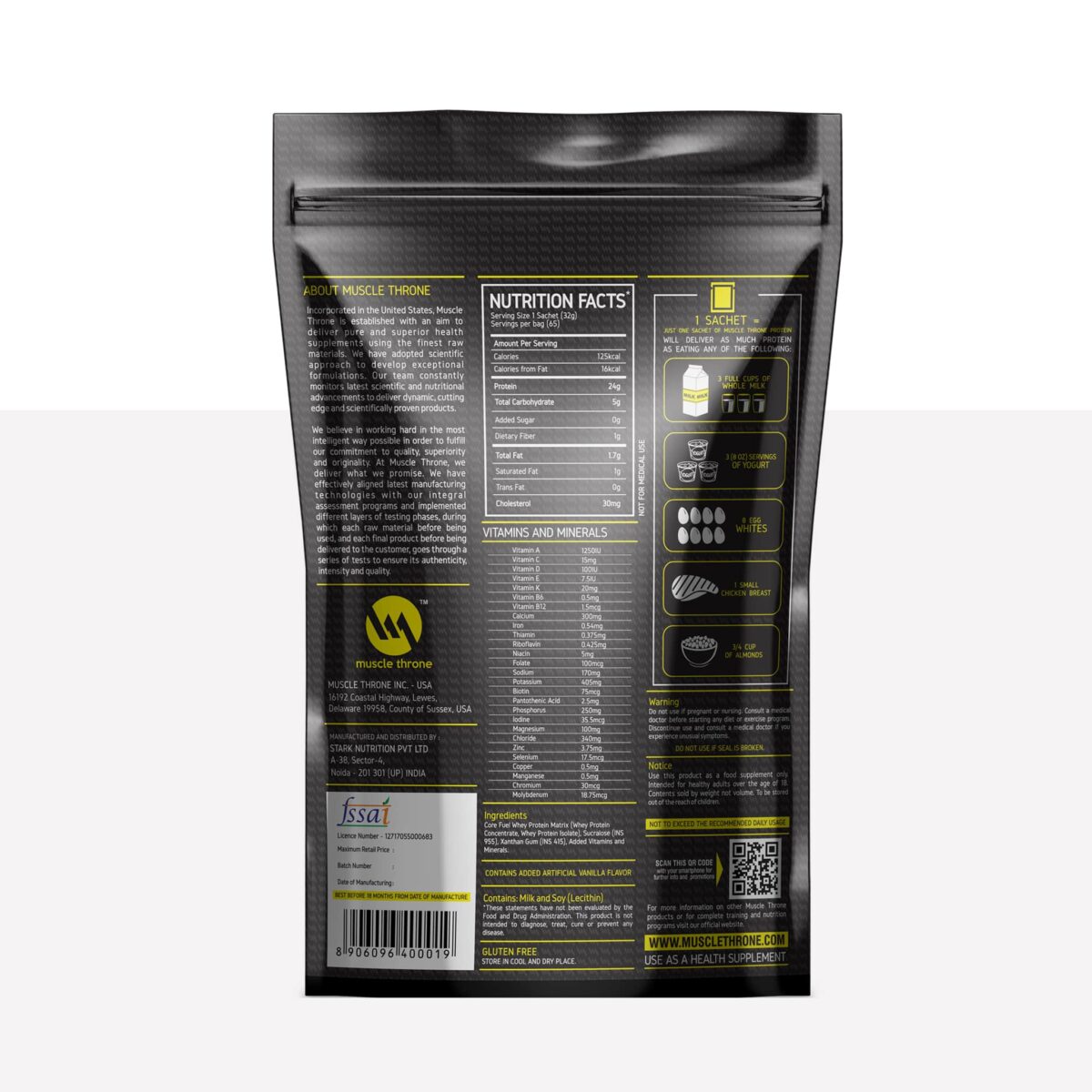 Muscle Throne Core Fuel Whey Protein - Image 2