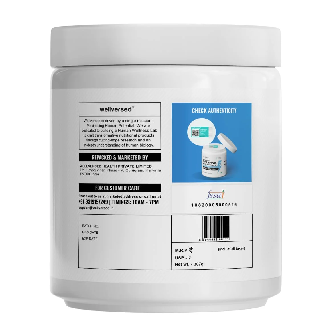 Wellcore Micronised Creatine Monohydrate - Image 5