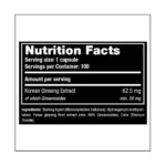 One Science Mega Ginseng | 100 Capsules - Image 3