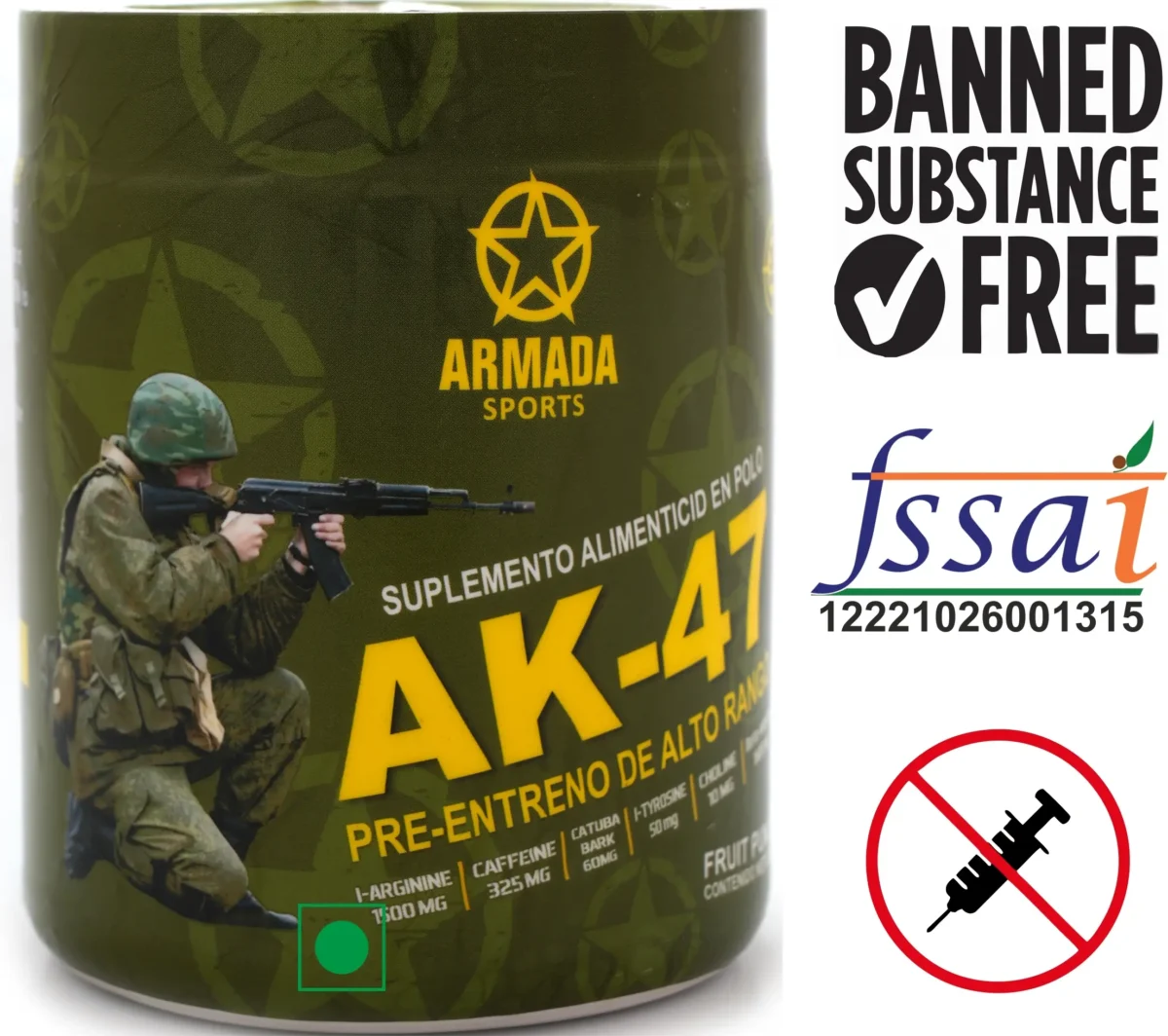 Armada Sports AK 47 Pre-workout - Image 2
