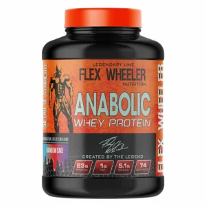 flex wheeler nutrition anabolic whey protein