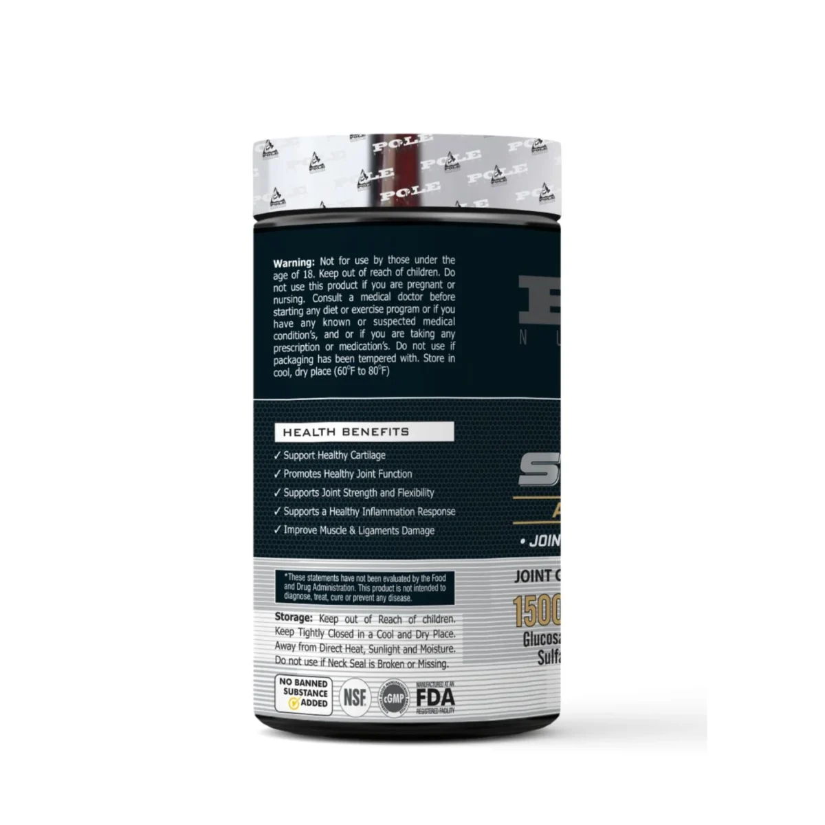 Pole Nutrition Joint Support | 90 Tablets - Image 2