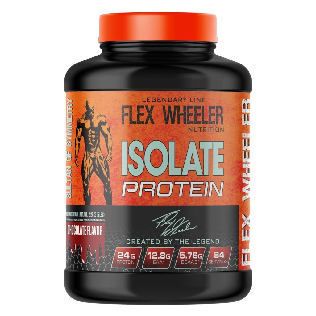 flex wheeler nutrition isolate whey protein