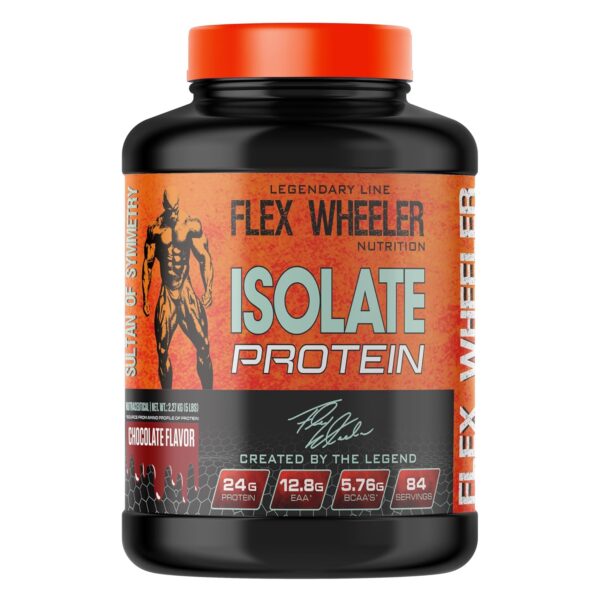 flex wheeler nutrition isolate whey protein