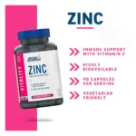 Applied Nutrition Zinc Capsules - Image 3
