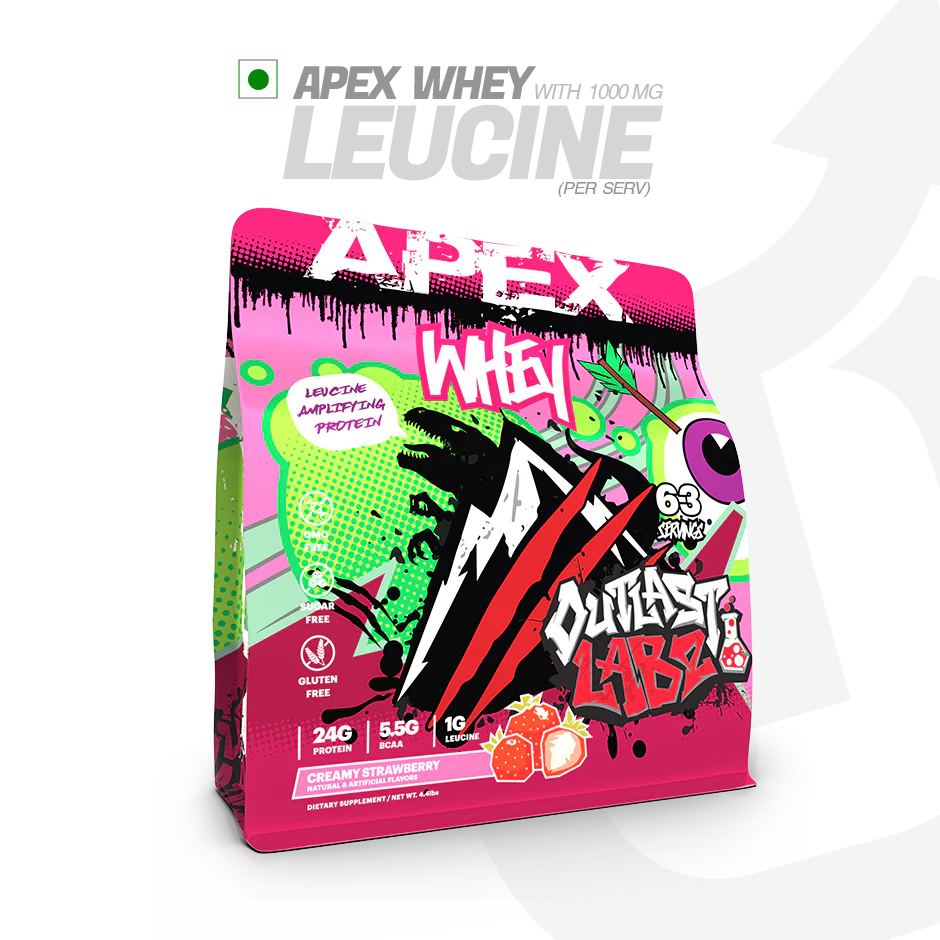 Outlast Labz Apex Whey Protein | Creamy Strawberry