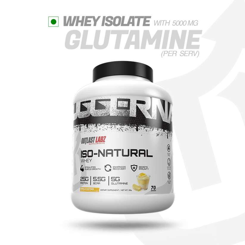 Outlast Labz Iso Natural Isolate Whey | Vanilla Custard