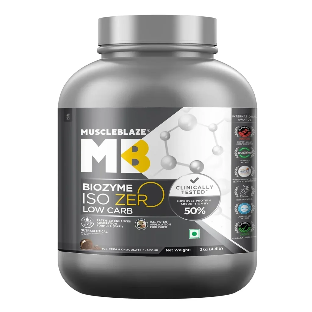 muscleblaze biozyme iso zero low carb