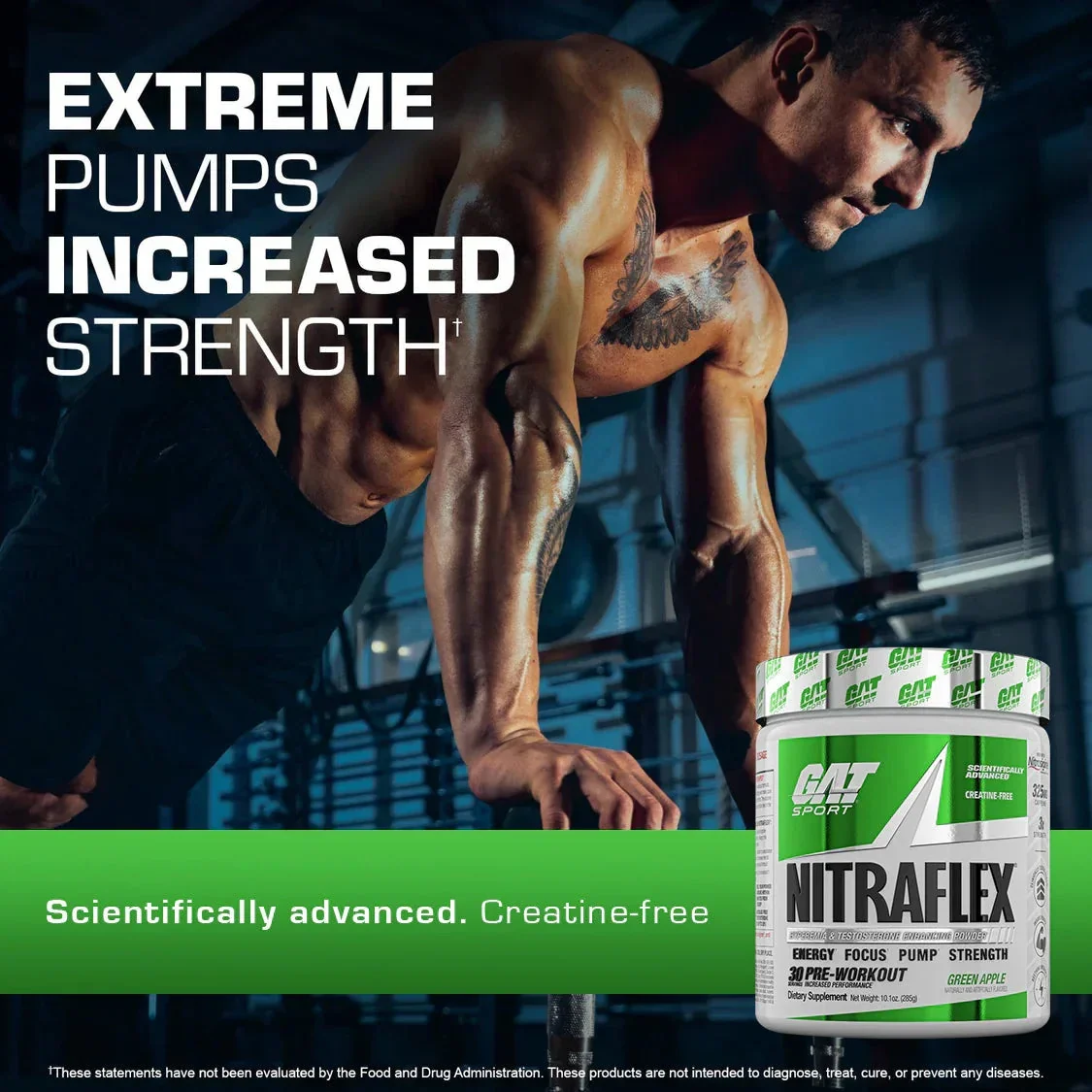 shrufit-102-gat-nitraflex-green-apple-30servings GAT Nitraflex Pre Workout - Image 3