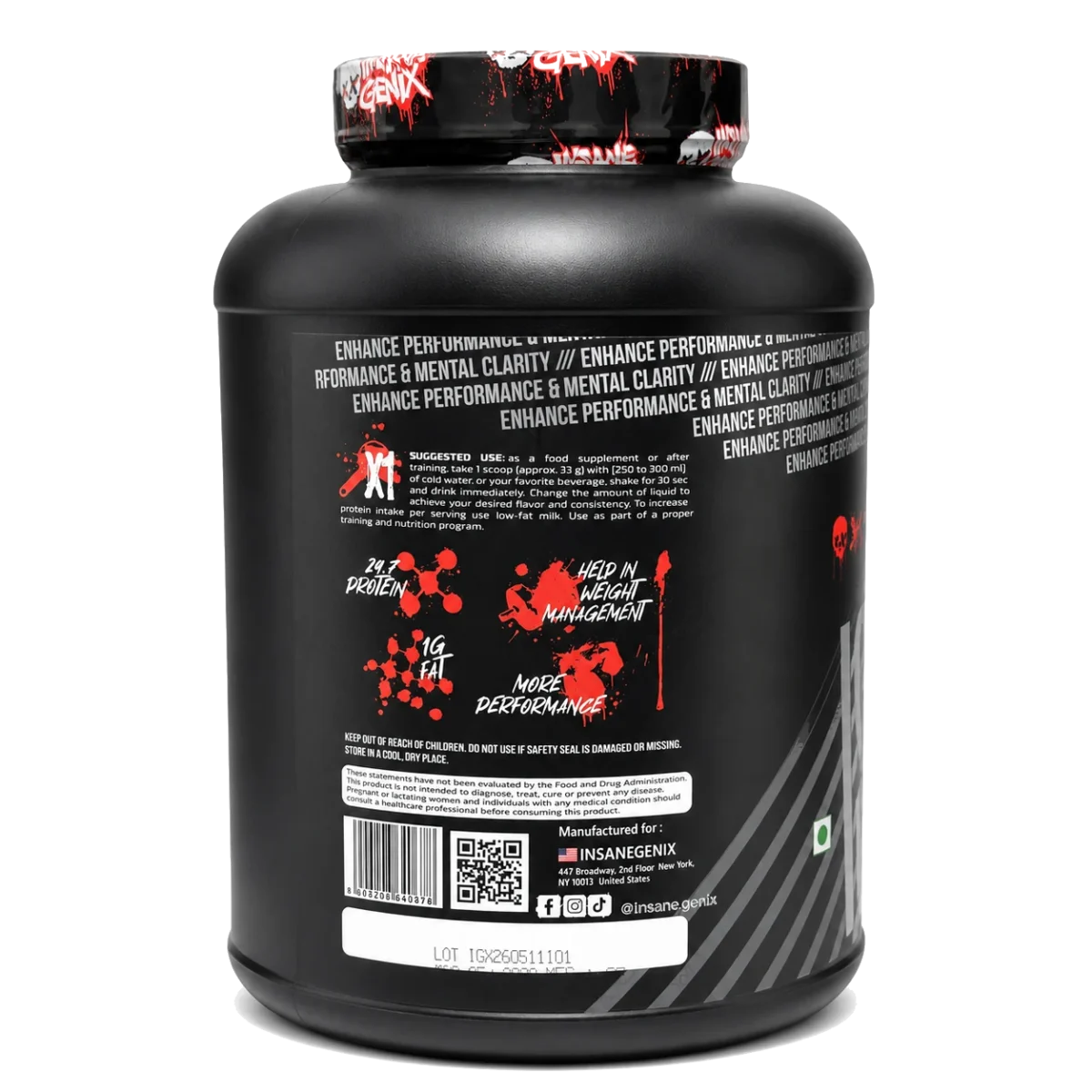 shrufit-103-Insane-Genix-Isolate-Whey-Protein Insane Genix Isolate Whey Protein - Image 4